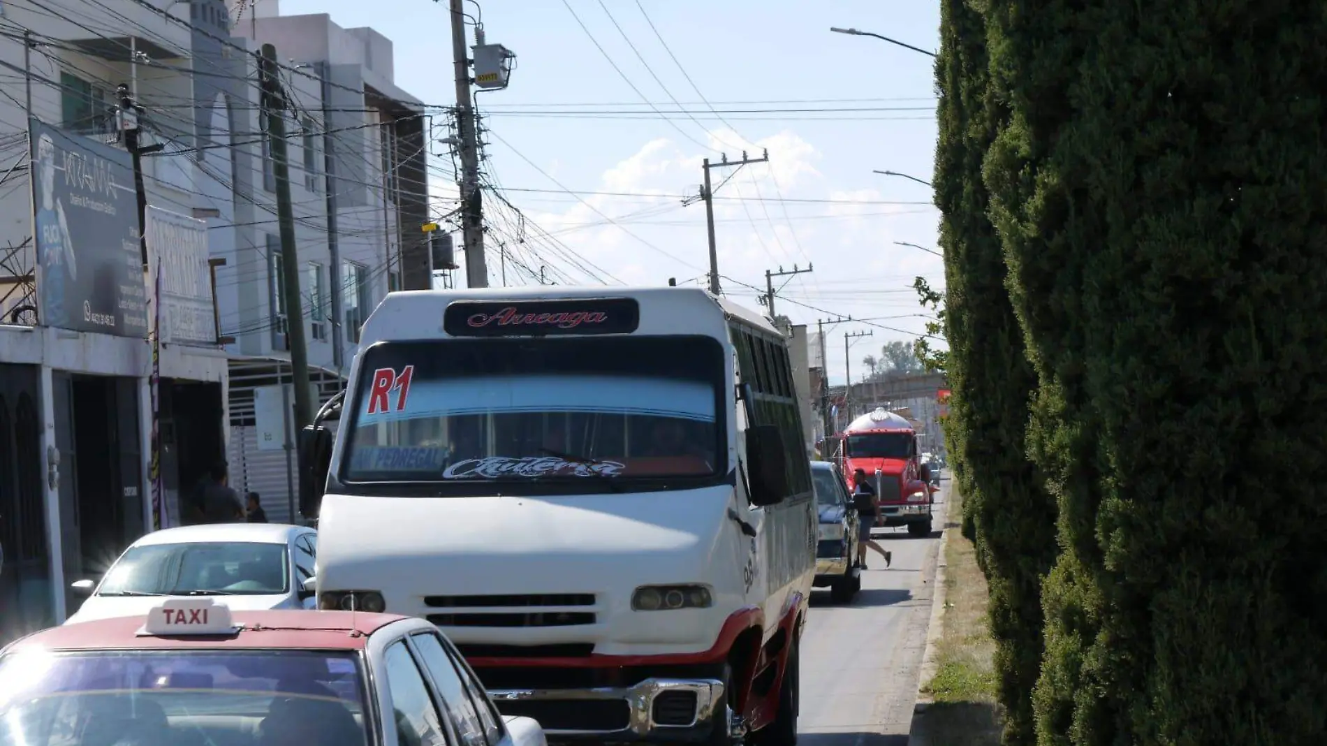 Transportistas vs metrobus